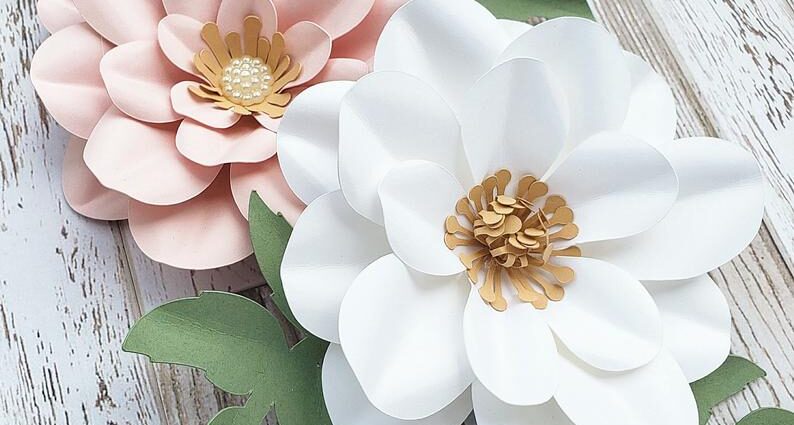 Printable Paper Flower Templates